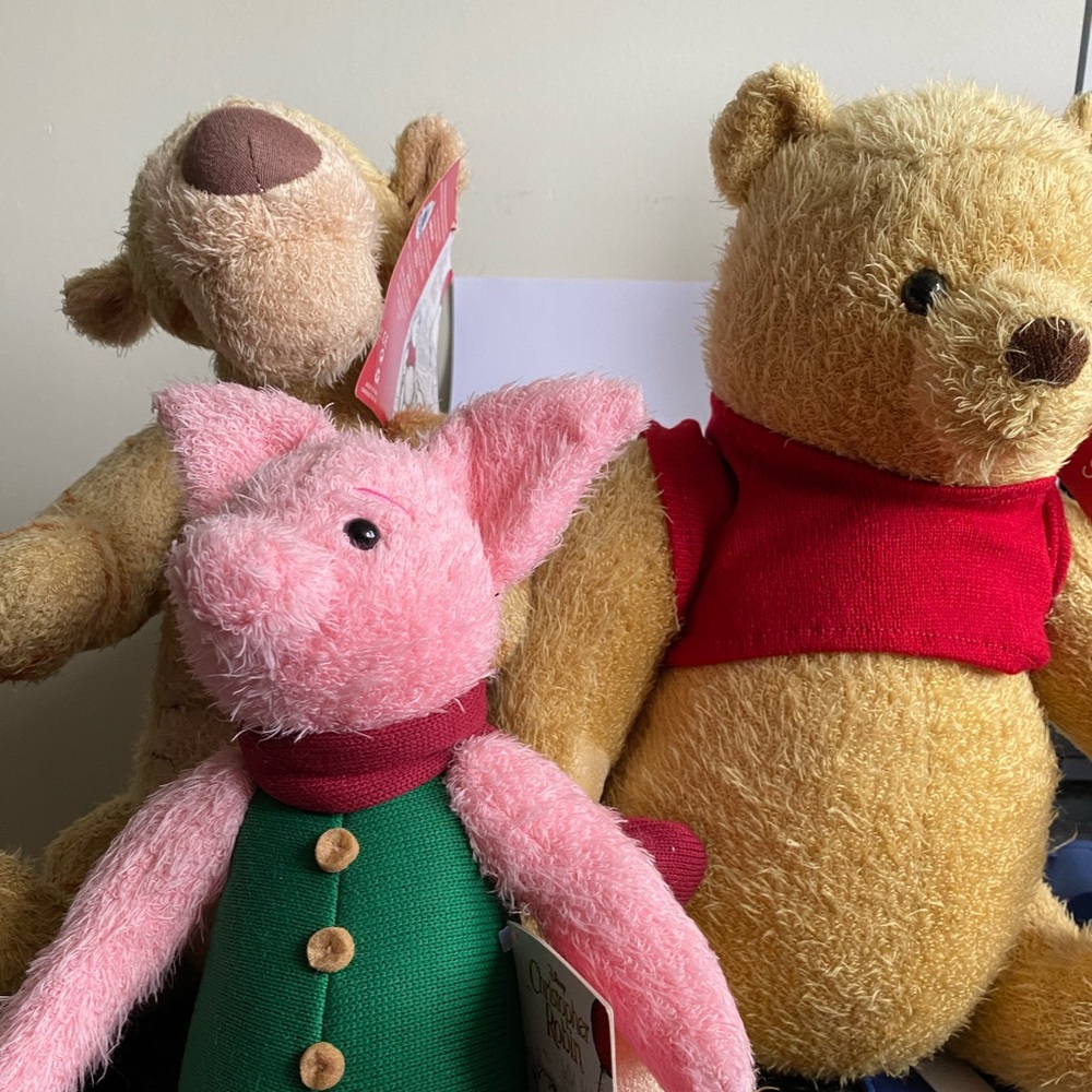 Disney Store exclusive Plush animals from the Christopher Robin movie